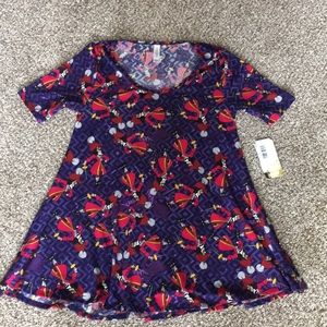 LulaRoe Perfect T XXS Disney Captain Hook